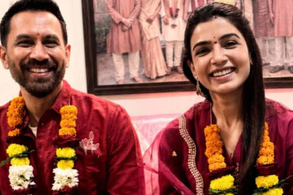 Mom-to-be Samantha Ruth Prabhu celebrates intimate baby shower with Raj Nidimoru; See PICS | Telugu Movie News