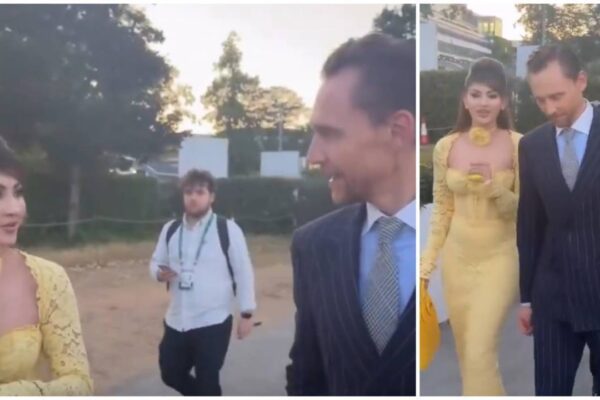 Urvashi Rautela meets Tom Hiddleston at Wimbledon 2026 final; internet can't keep calm, memes take over: 'Loki forgot to remove her from timeline' | Hindi Movie News