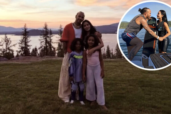 Lewis Hamilton lends support to Kim Kardashian as she mourns grandmother MJ's demise; shares unseen pics from getaway with her kids |