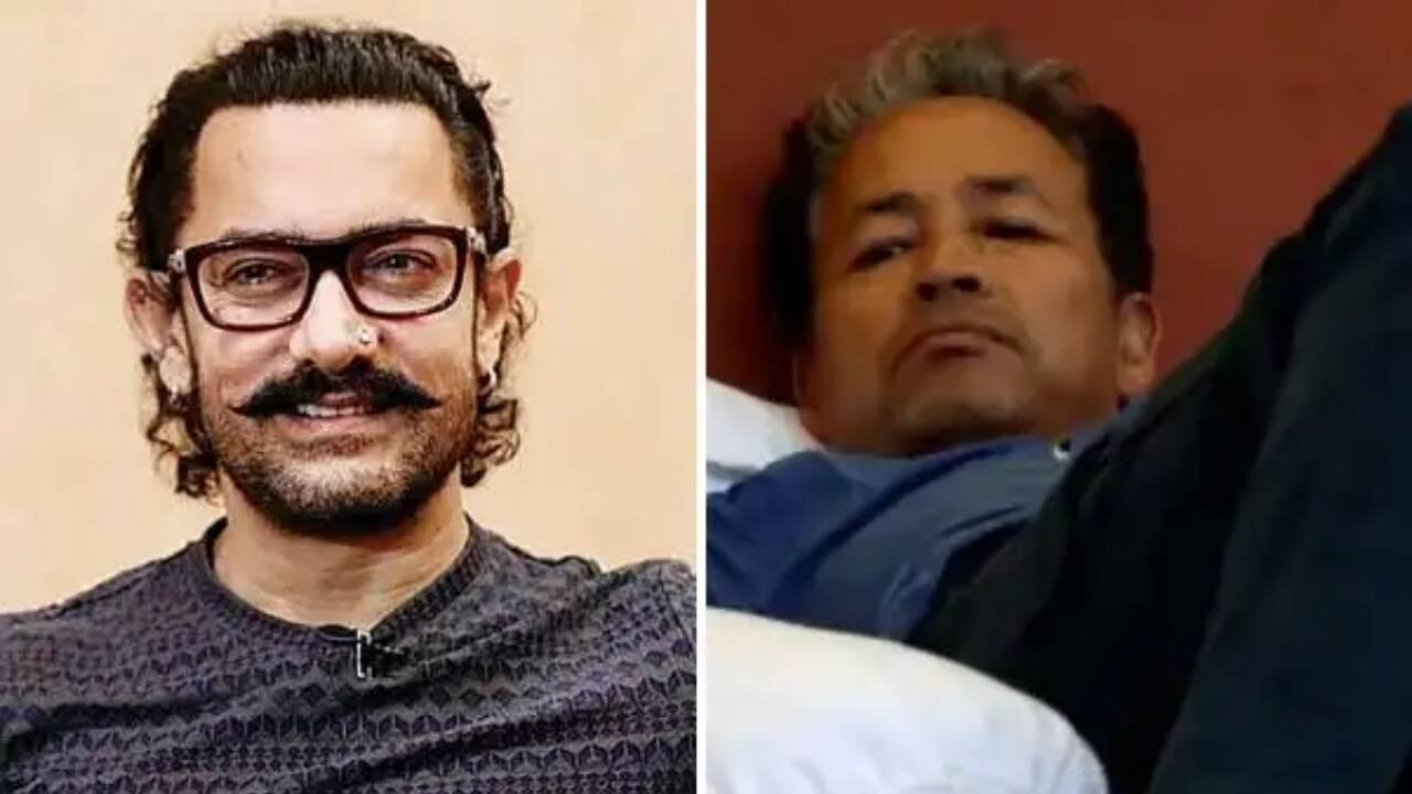 Netizens dig out old video of Aamir Khan meeting Sonam Wangchuk in 2008, thus proving him wrong amid the actor's recent comment that his '3 Idiots' character wasn't based on the educator | Hindi Movie News