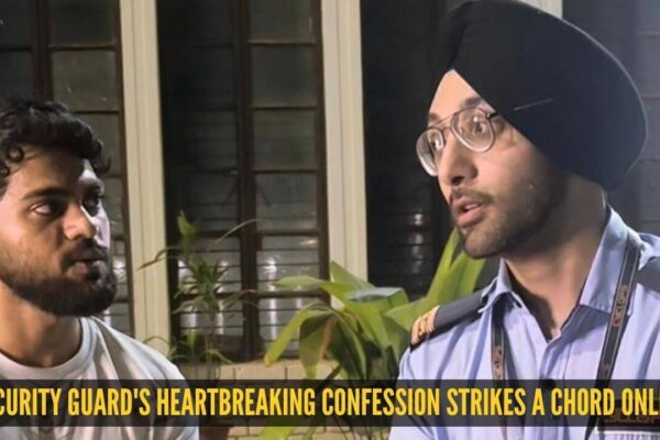 'Jis college me padhne ke liye aaye the, aaj vahi guard ki naukri kar rahe hai' : Security guard's heartbreaking confession strikes a chord online