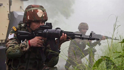 Infiltration bid foiled: Army engages in cross-border firing in J&K's Rajouri after spotting suspicious movement | India News