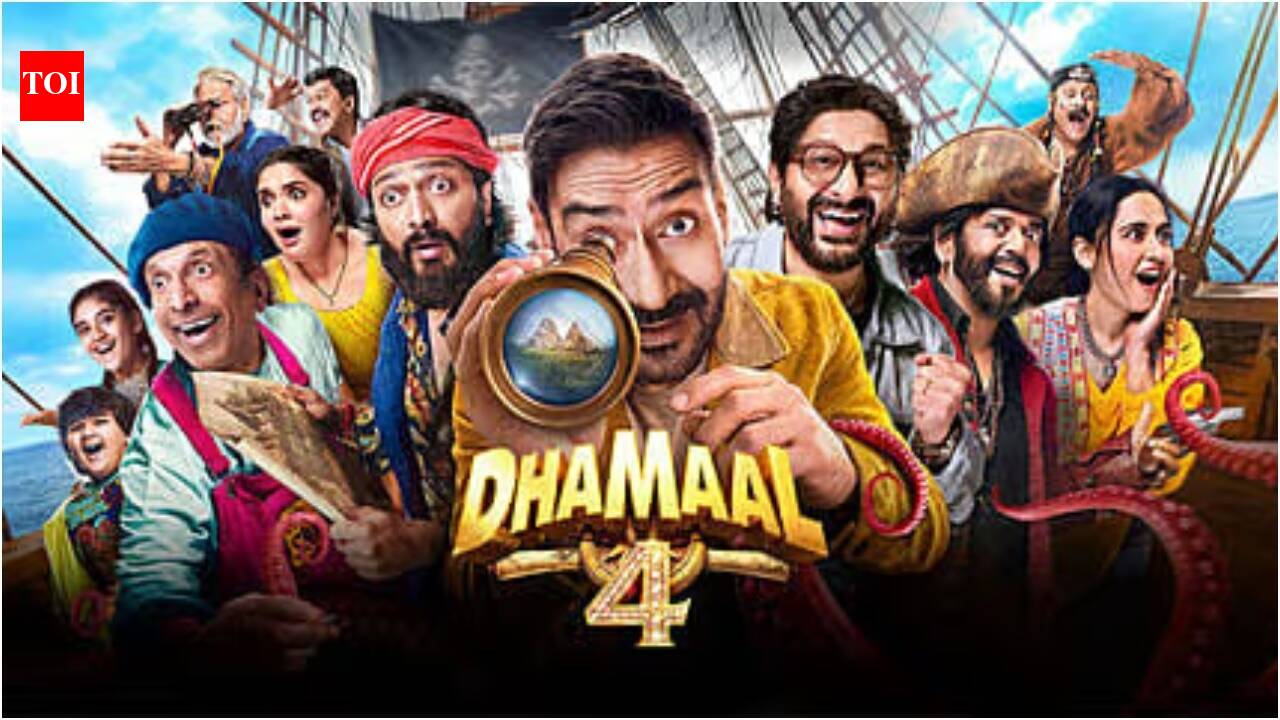 Dhamaal 4 Full Movie Collection: 'Dhamaal 4' Box Office Collection Day 9 Live Update: Ajay Devgn film sees decline, faces competition from ‘The Odyssey’, collects Rs. 2.49 cr net | Hindi Movie News
