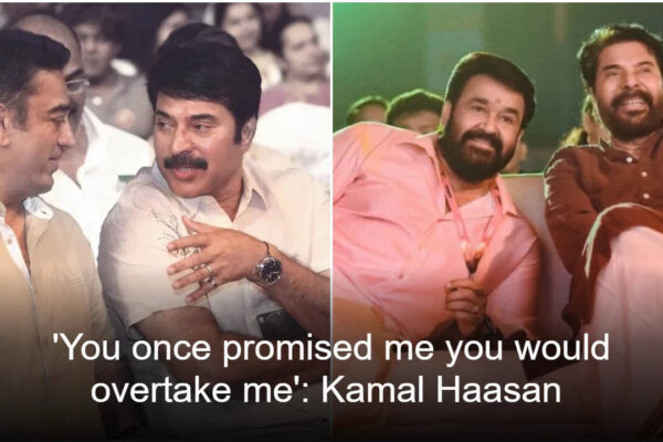 'You once promised me you would overtake me': Kamal Haasan on Mammootty's Best Actor National Award win; Mohanlal reacts | Malayalam Movie News