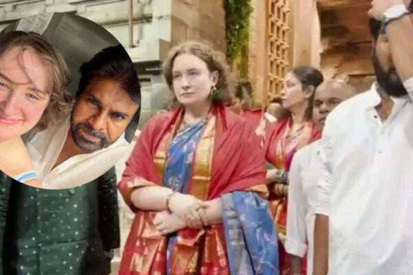 Pawan Kalyan’s wife Anna Lezhneva walks the sacred Alipiri steps at Tirumala temple without VIP privileges to pray for 'OG' star's good health |