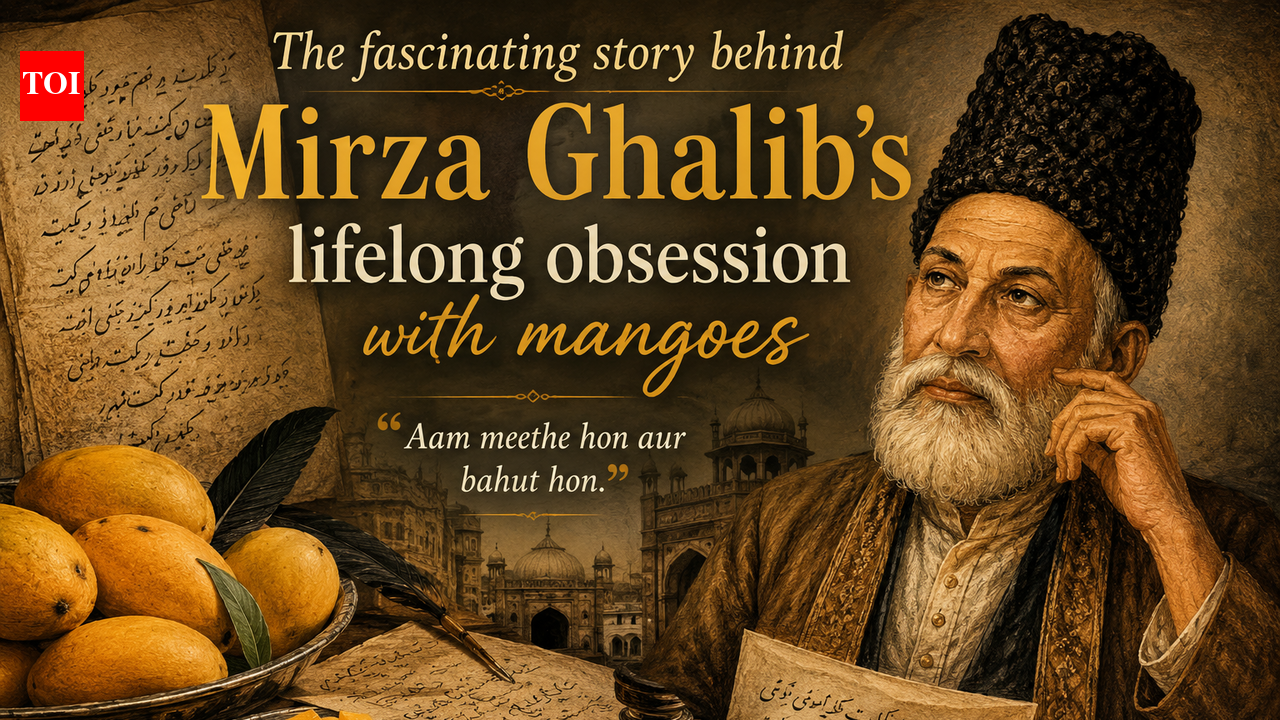 The fascinating story behind Mirza Ghalib's lifelong obsession with mangoes