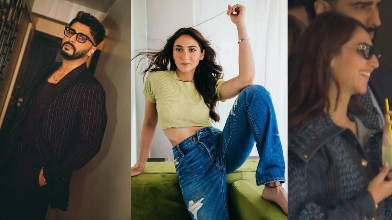 Arjun Kapoor, Sahiba Bali spark dating rumours as they get spotted together at Lord's with Yuvraj Singh, during India Vs England third ODI on Sunday | Hindi Movie News