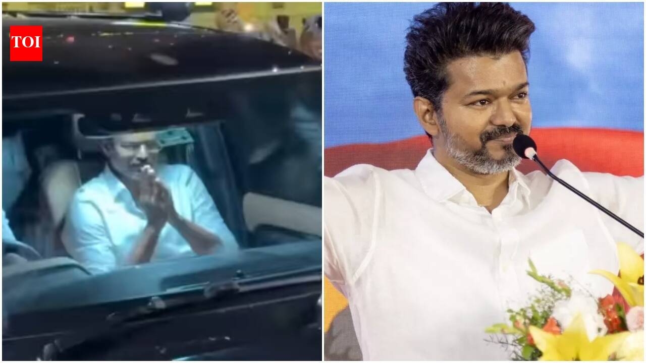 Fact check: Did Vijay visit Jantar Mantar? Delhi police debunks viral video of 'Jana Nayagan' actor as false | Tamil Movie News
