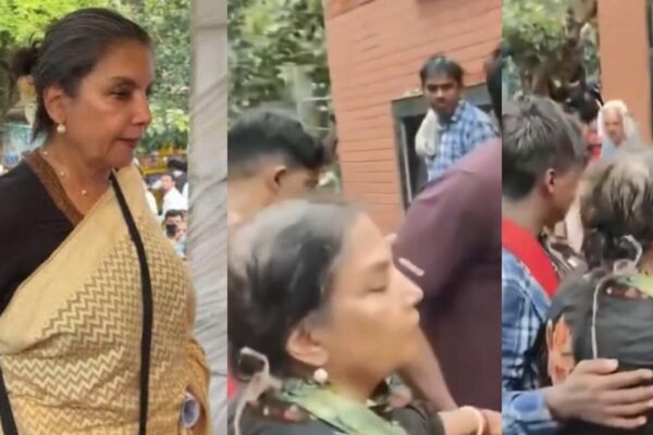 Shabana Azmi falls ill, suffers dizziness during protests at jantar Mantar, viral video shows her being safely escorted to the security cabin - WATCH | Hindi Movie News