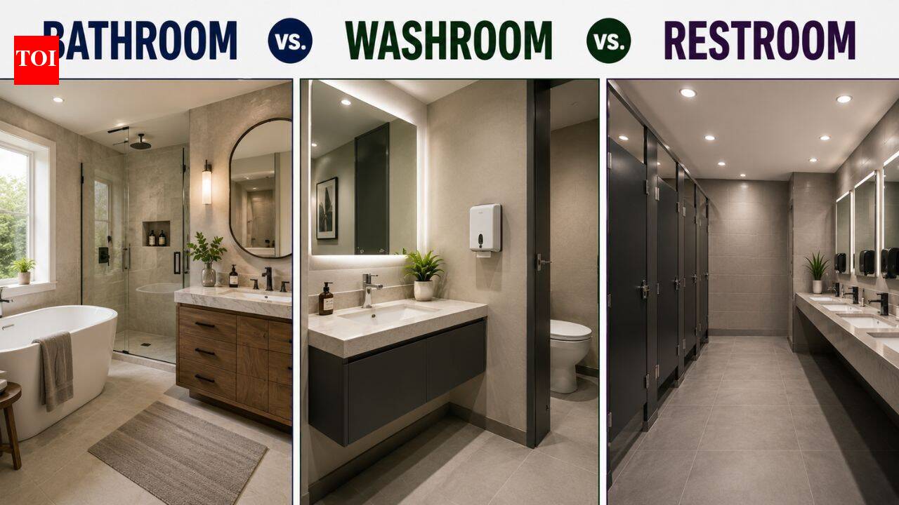 Bathroom vs. Washroom vs. Restroom: What's the difference between these commonly used terms |