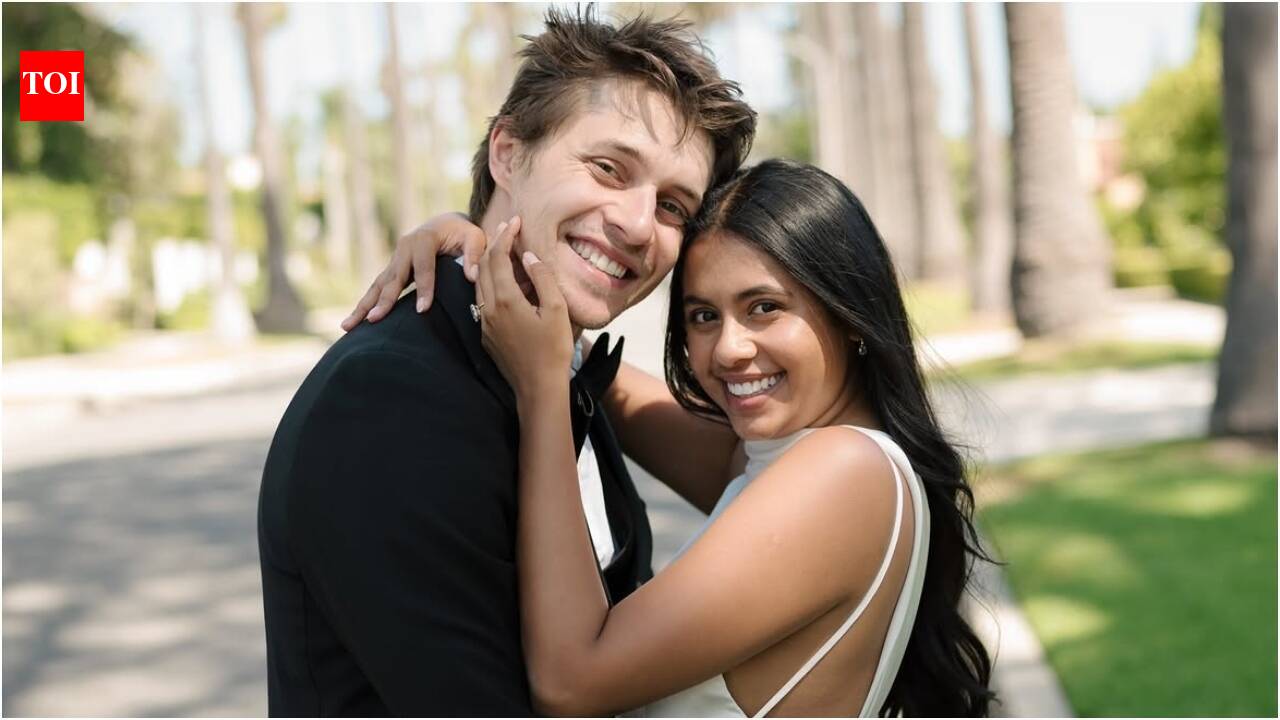 Mithun Chakraborty's daughter Dishani Chakraborty says 'I can't wait to marry you' in UNSEEN engagement pictures with fiancé Myles Mantzaris from LA |