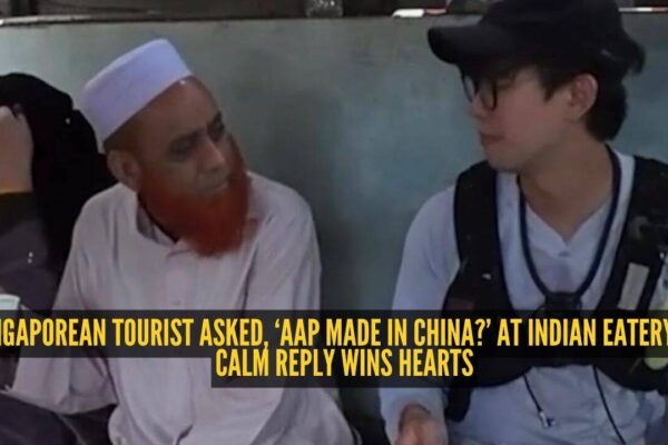 Singaporean tourist asked, ‘Aap made in China?’ at Indian eatery; his calm reply wins hearts