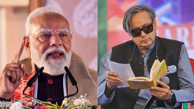 'Hamesha der kar deta hoon...': Shashi Tharoor's quotes Urdu poet Munir Niazi to target PM Modi's paper leak response | India News