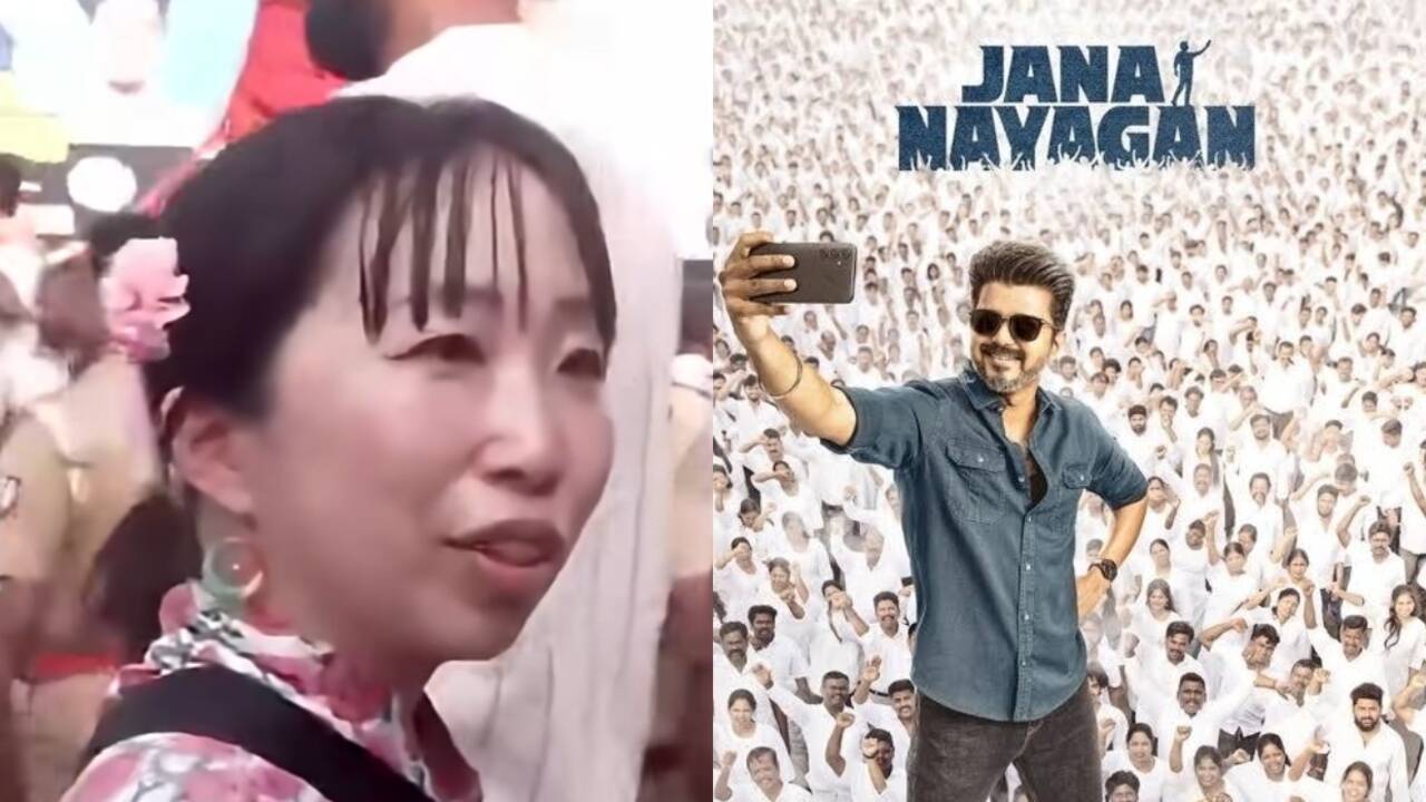 'Jana Nayagan' fever goes global: Japanese fans in kimonos attend Thalapathy Vijay's FDFS in Chennai | Tamil Movie News