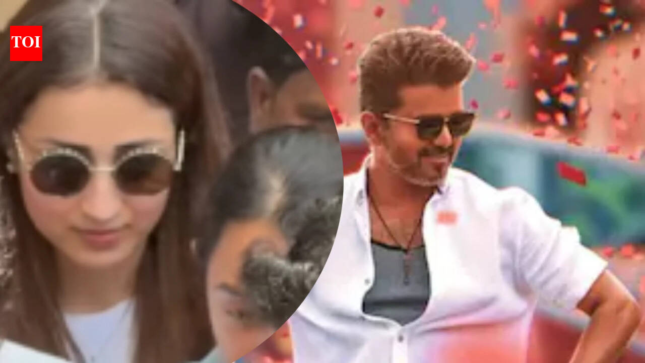 Trisha Krishnan's Surprise Appearance at Vijay’s ‘Jana Nayagan’ First Day Screening |