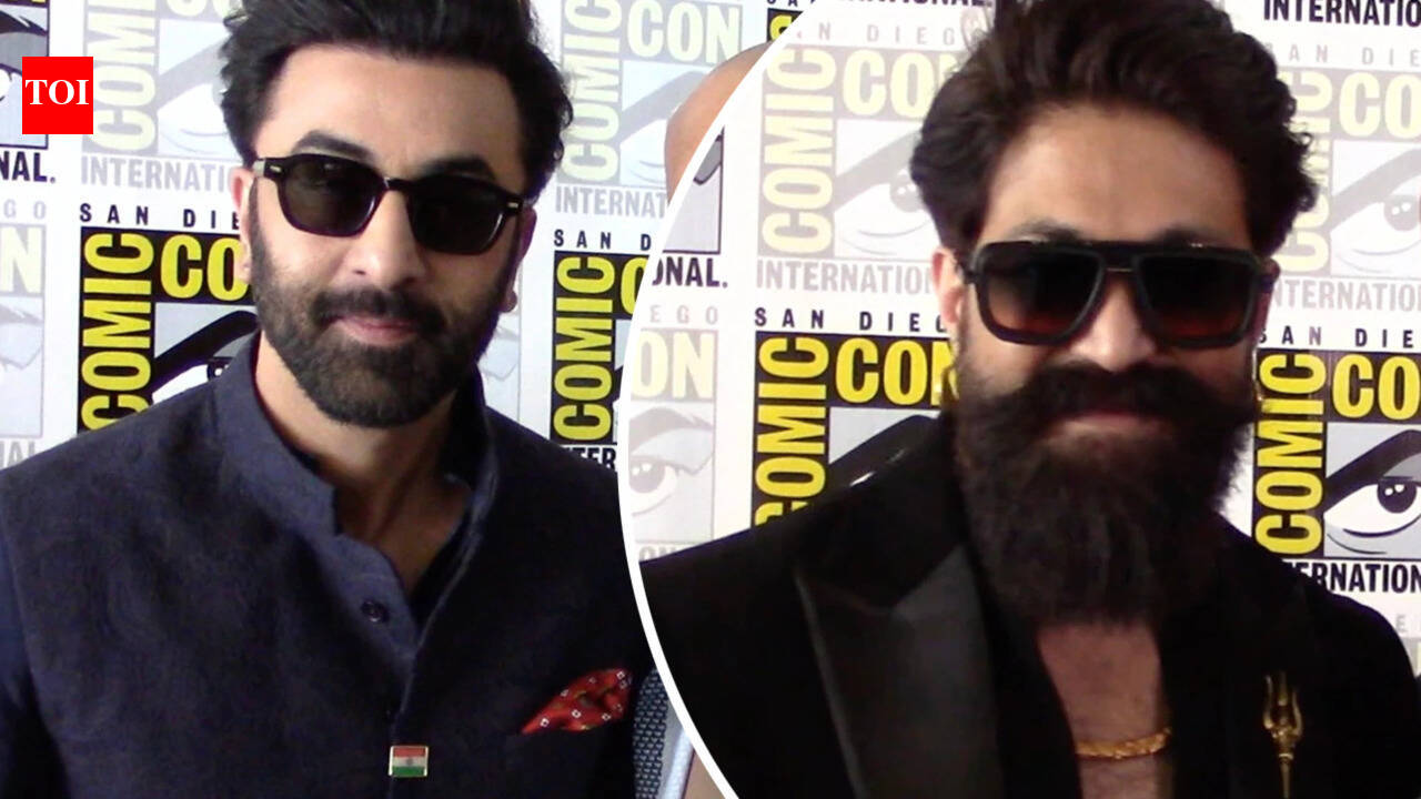 'Ramayana' stars Ranbir Kapoor and Yash ARRIVE at San Diego Comic-Con 2026 for grand trailer launch - PICS |