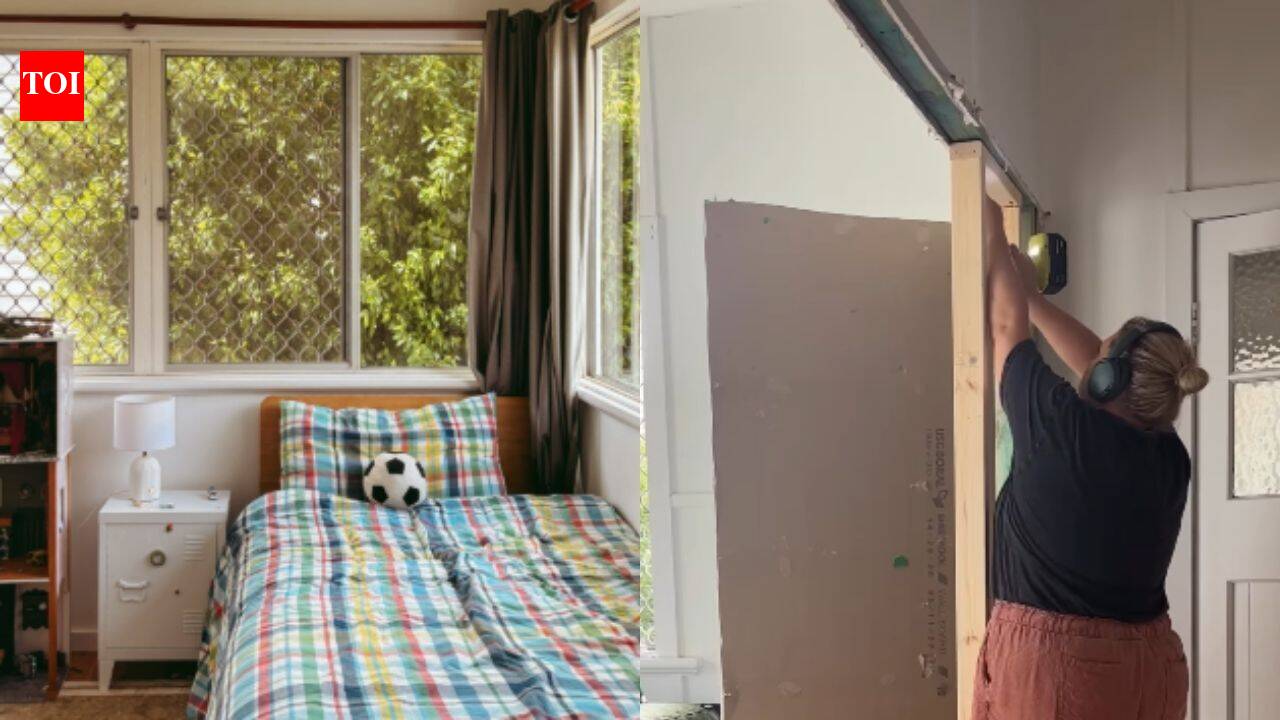 A homeowner turned her son's bedroom into a spacious new kitchen, and the unconventional renovation helped her save nearly $20,000 while completely transforming her home |