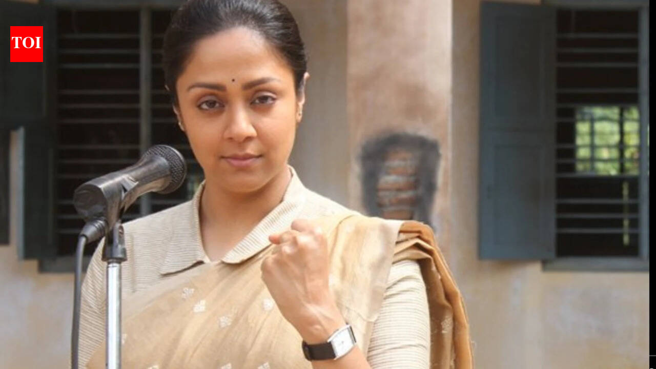 Jyotika: 'I support a democratic India'; Jyotika backs students protest against the alleged irregularities in the NEET examination | Tamil Movie News