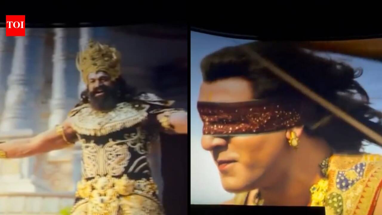 'Ramayana' trailer leaked again, shows Yash's entry as Raavan, netizens urge the makers of the Ranbir Kapoor starrer to drop it officially: 'They should have stronger security measures' |