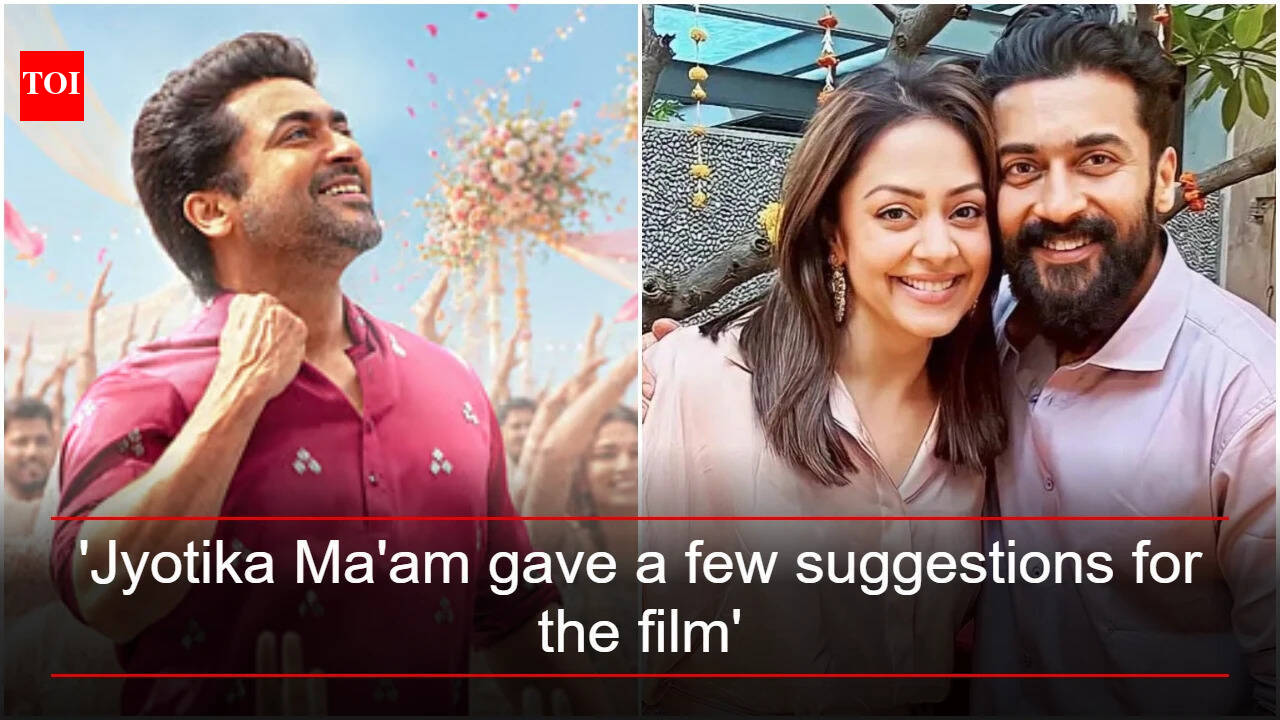 'Jyotika Ma'am gave a few suggestions for the film': Venky Atluri shares how Suriya's wife helped shape 'Vishwanath And Sons' | Tamil Movie News