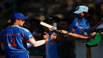 Abhishek Sharma scripts history, enters Indian cricket's record books | Cricket News