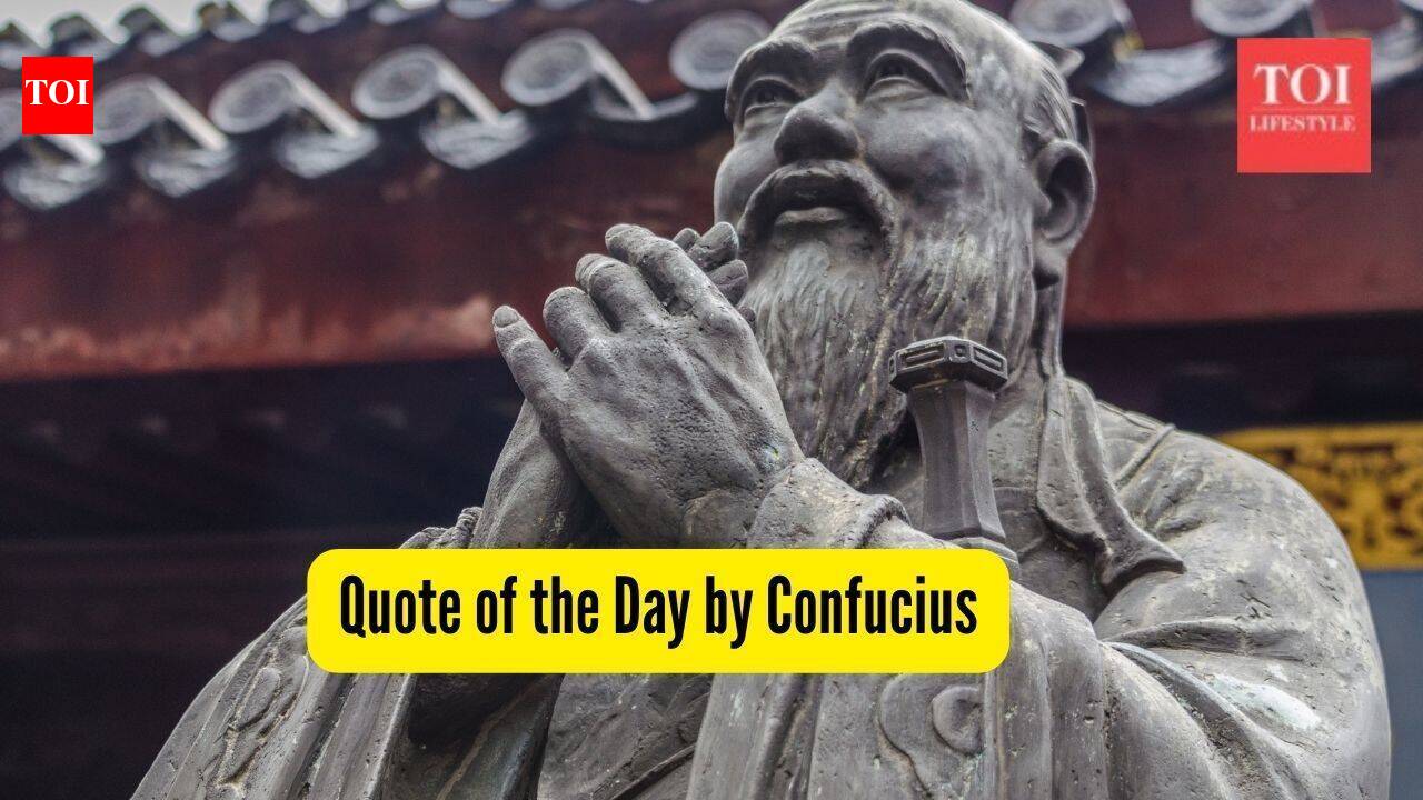 Quote of the Day by Confucius, "When you see a worthy person, endeavor to emulate him. When you see an unworthy person, then...."