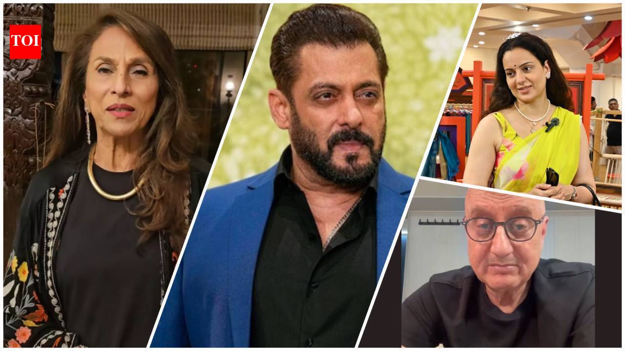 Shobhaa De calls Salman Khan's Sonam Wangchuk post 'cringe', criticises Kangana Ranaut, Hema Malini and Anupam Kher over CJP protest comments | Hindi Movie News