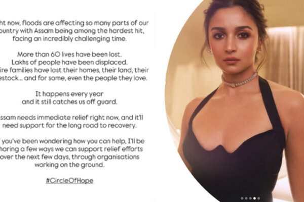 Assam Floods: Alia Bhatt urges fans to support relief efforts; says 'It happens every year and it still catches us off guard' |