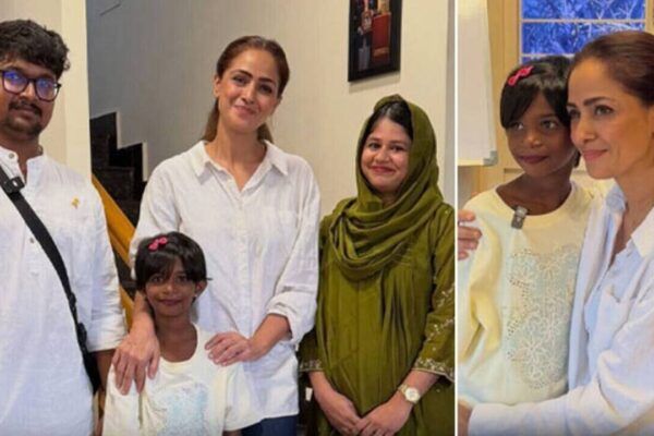 'Dharman' actress Simran wins hearts as she fulfills differently abled girl's dream with a special surprise | Tamil Movie News