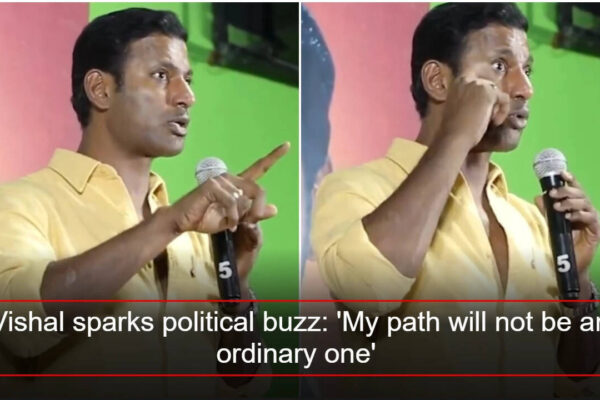 Vishal sparks political buzz: 'My path will not be an ordinary one,' says 'Magudam' star | Tamil Movie News