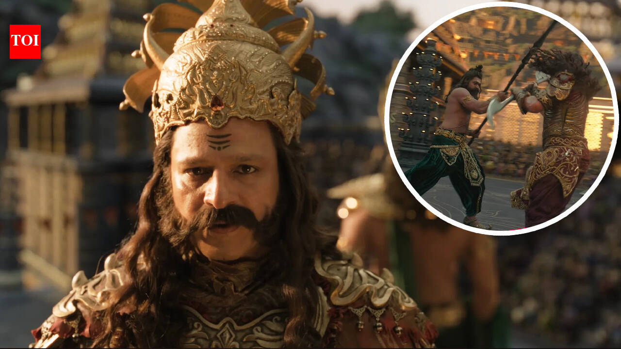 'Ramayana' trailer: Vivek Oberoi's appearance as Vidyutjihva goes VIRAL; fight scene with Yash's Ravana woos fans |