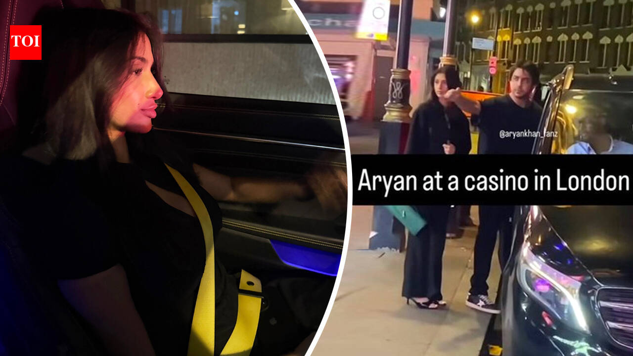 Aryan Khan SPOTTED with mystery woman in London; spark link-up rumours - PICS |