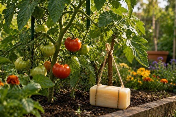 Why some gardeners place bars of soap near tomato plants, and whether this unusual trick really keeps pests away |
