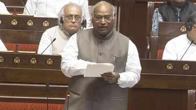 'Tweaking anti-paper leak law a hogwash': Kharge tears into Centre, backs NEET protest | India News
