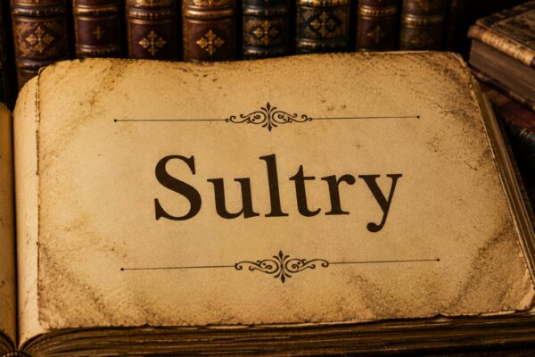 Word of the day: Sultry |