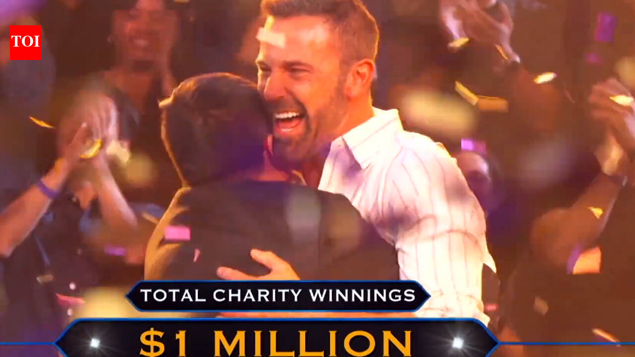Ben Affleck WINS USD 1 million on 'Who Wants to Be a Millionaire'; donates winnings to charity﻿ |