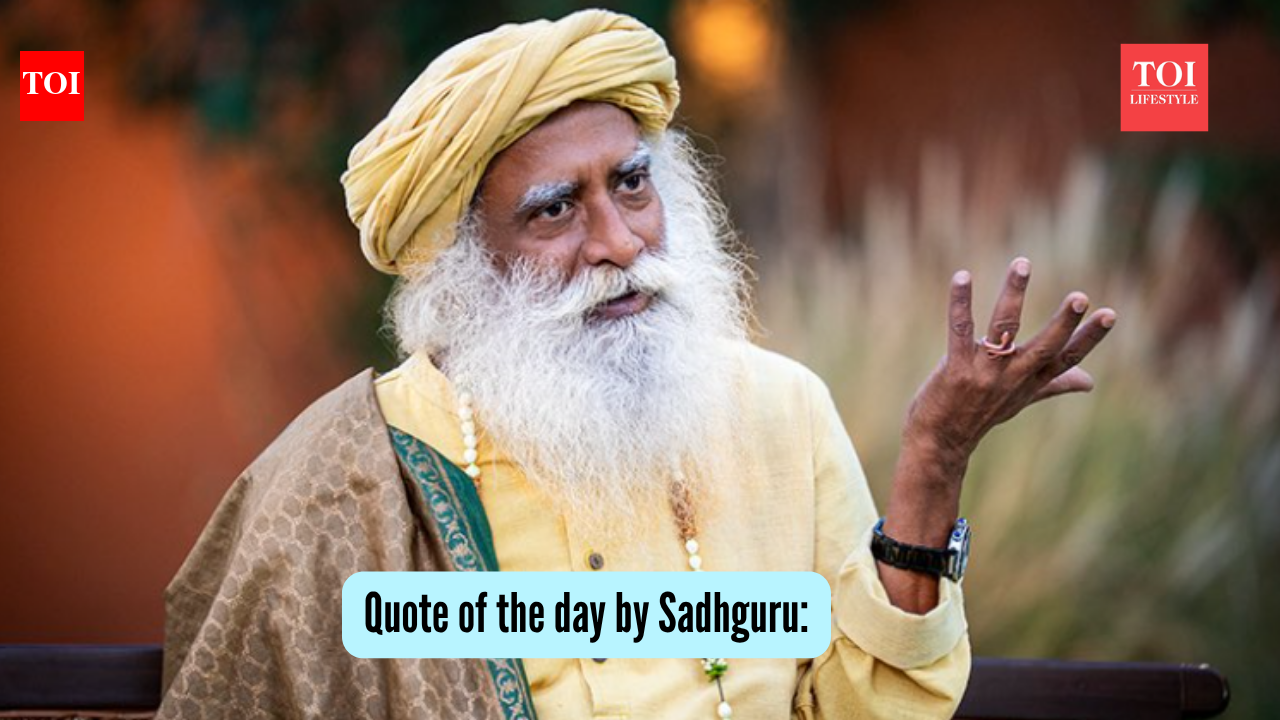 Sadhguru Quote: Quote of the day by Sadhguru: “The whole world is busy trying to be better than someone else. But if one experience the profoundness within, other people's opinions will make no difference.” What the mystic advises on inculcating self confidence and not being swayed into comparison