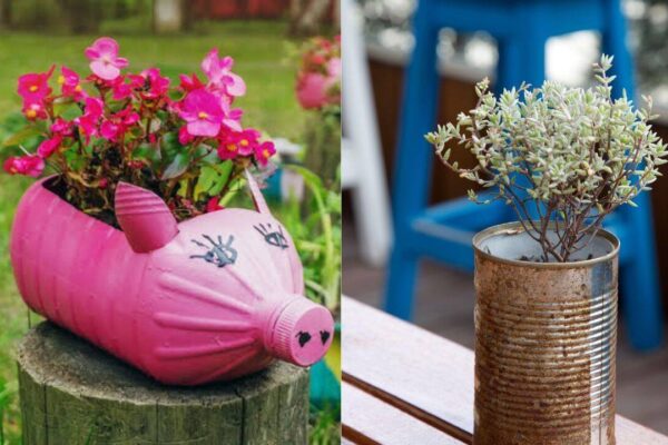 Don’t buy expensive planters: 7 household items you can turn into beautiful garden containers