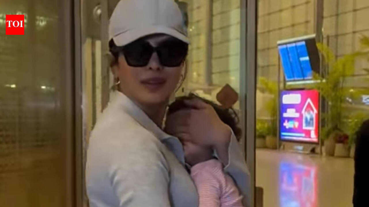 When Priyanka Chopra apologised to a fan for refusing a selfie while carrying sleeping Malti Marie: 'I am with the baby' |