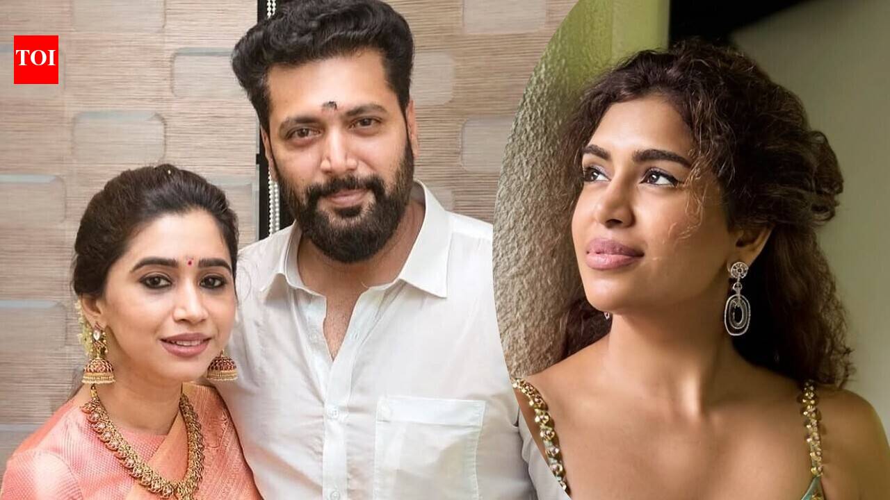 Ravi Mohan: Aarti shares cryptic post amid divorce battle with Ravi Mohan: 'If anyone says they'll heal you, Show them the door with your heels' | Tamil Movie News