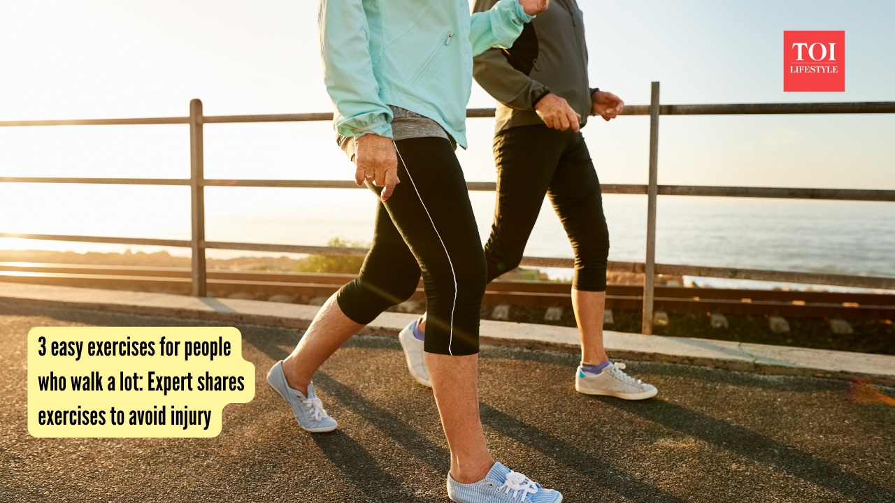 3 easy exercises for people who walk a lot: Expert shares exercises to avoid injury |