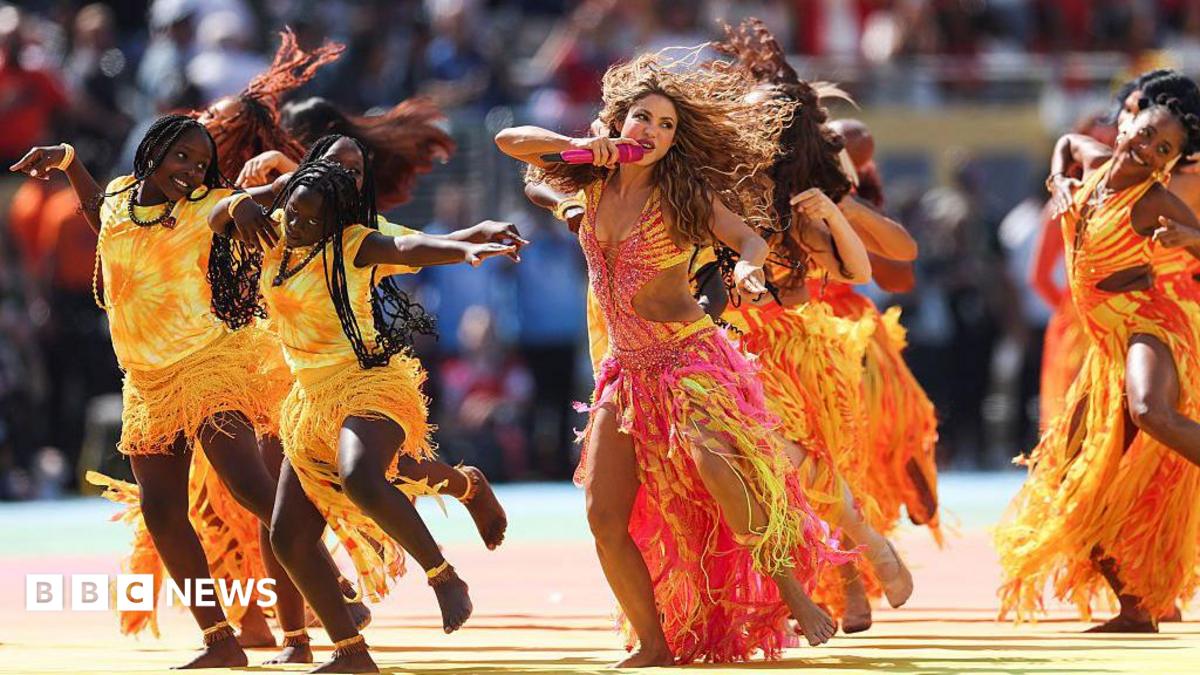 Madonna, Justin Bieber, Shakira and BTS perform at World Cup halftime show