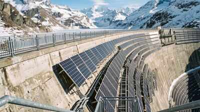 5,000 solar panels on an Alpine peak are producing three times more electricity thanks to snow reflection and colder temperatures | World News