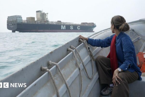 Strait of Hormuz: BBC sees seized ships and stranded tankers on visit to Iran
