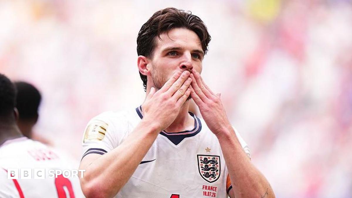 World Cup 2026: England team is best for a long time - Declan Rice