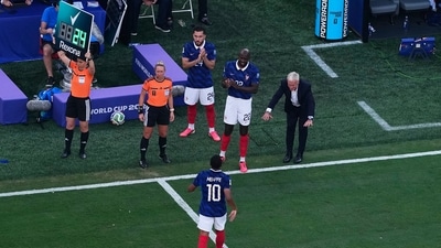 Didier Deschamps bows to Kylian Mbappe after France captain's Sweden masterclass