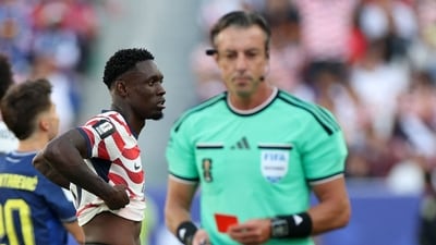 Balogun suspended: Brazilian referee's officiating history under scanner after red card in USA vs Bosnia