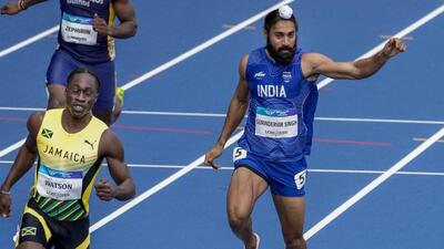 Gurindervir Singh too slow in 100m heats, fails to make semis