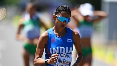 Race-walker Priyanka in contention for a second CWG medal