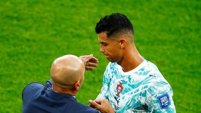 Cristiano Ronaldo scores first FIFA World Cup knockout goal, gets subbed off minutes later in match vs Croatia
